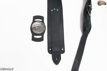 G8 EAGLE electric/bass guitar strap, genuine leather