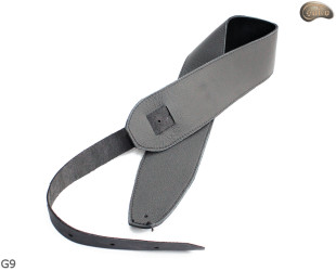 Cintura regolabile per chitarra elettrica/basso G9, pelle naturale