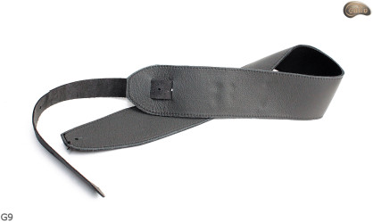 Cintura regolabile per chitarra elettrica/basso G9, pelle naturale