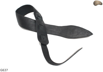 Cinghia per chitarra elettrica/basso G637 SKULL in pelle naturale