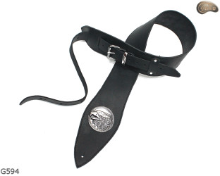 Cinghia per chitarra elettrica/basso G594 EAGLE in pelle naturale