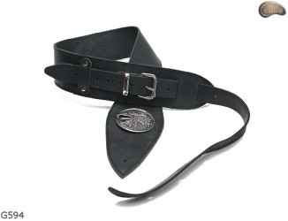 Cinghia per chitarra elettrica/basso G594 EAGLE in pelle naturale