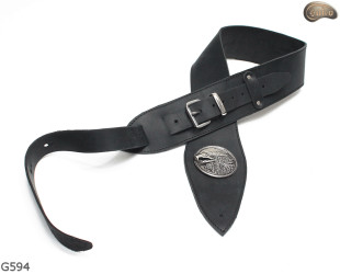 Cinghia per chitarra elettrica/basso G594 EAGLE in pelle naturale