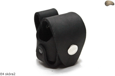 Fondina E4 BLACK MAT per tamburo/caricatore del revolver 1873 Colt Peacemaker calibro 44