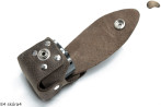 Fondina E4 BROWN4 per tamburo/caricatore del revolver 1873 Colt Peacemaker calibro 44