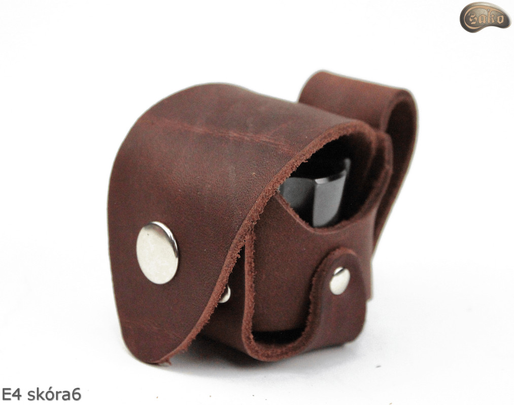 E4 BROWN6 holster case for the cylinder/magazine of the 1873 Colt Peacemaker revolver, caliber .44