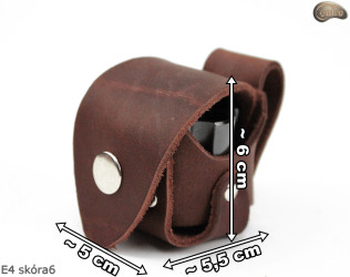 Étui holster E4 BROWN6 pour barillet/chargeur du revolver 1873 Colt Peacemaker calibre 44