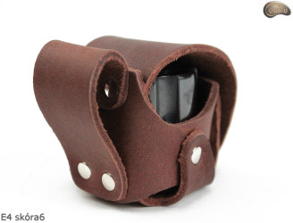 E4 BROWN6 holster case for the cylinder/magazine of the 1873 Colt Peacemaker revolver, caliber .44