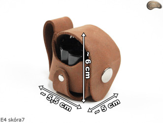E4 BROWN7 holster case for the cylinder/magazine of the 1873 Colt Peacemaker revolver, caliber .44