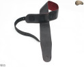 G11 RED electric/bass guitar strap, genuine leather, reversible