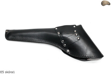 Fondina E5 BLACK GLOSSY per revolver COLT Cattleman 7,5“ Remington 8”