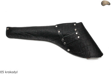 Fondina E5 COCCODRILLO per revolver COLT Cattleman 7,5“ Remington 8”