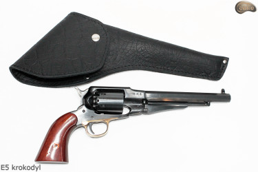 Fondina E5 COCCODRILLO per revolver COLT Cattleman 7,5“ Remington 8”