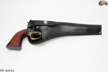 Holster case cover E6 BLACK GLOSSY revolver Remington Colt Cattleman 44