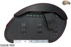 LEATHER SADDLEBAGS S262 RED
