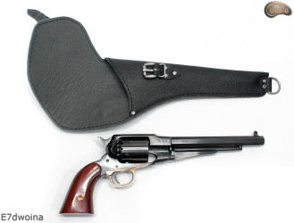 Táska tok E7 hasított bőr revolver COLT Cattleman 7,5„ Remington 8”