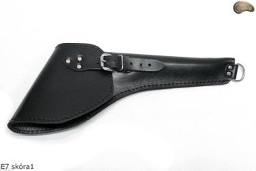 Holster case cover E7 BLACK GLOSSY revolver COLT Cattleman 7,5" Remington 8"