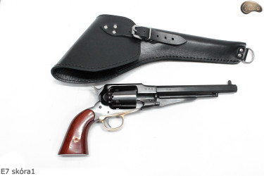 Fondina E7 BLACK GLOSSY Revolver COLT Cattleman 7,5“ Remington 8”