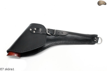 Fondina E7 BLACK GLOSSY Revolver COLT Cattleman 7,5“ Remington 8”