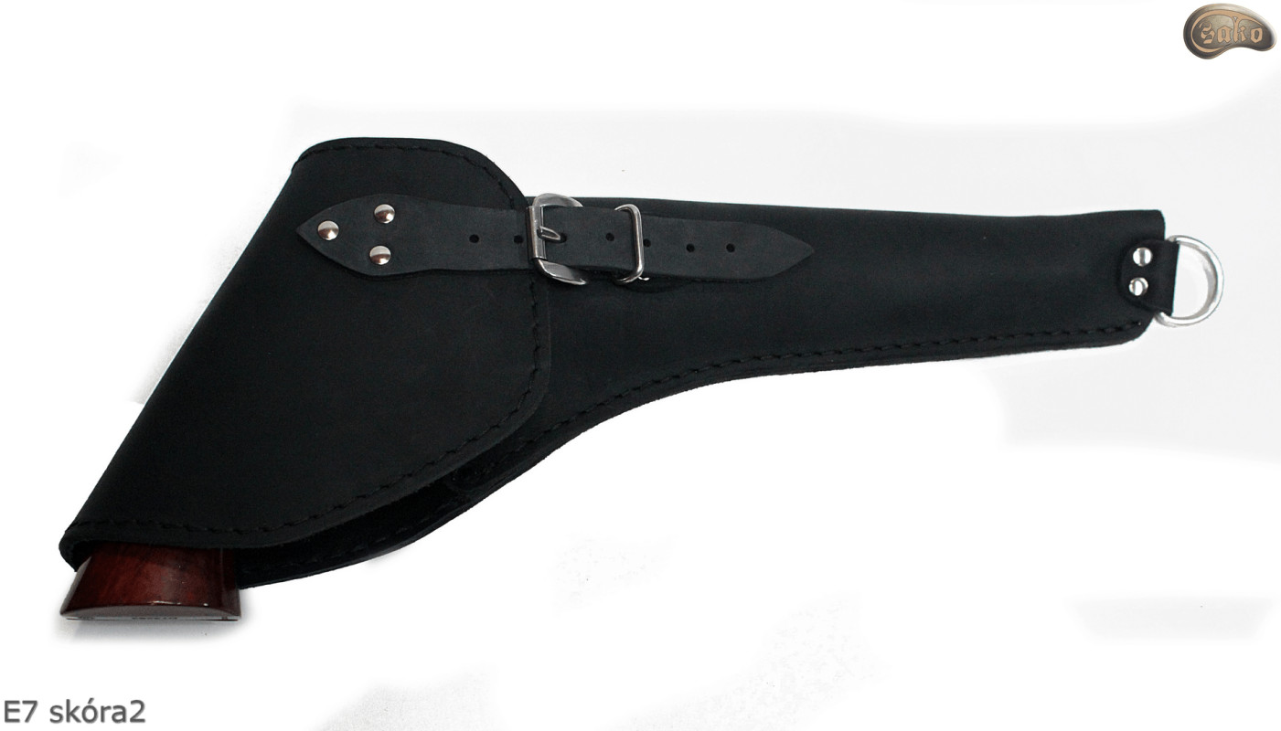 Fondina E7 BLACK MAT Revolver COLT Cattleman 7,5“ Remington 8”