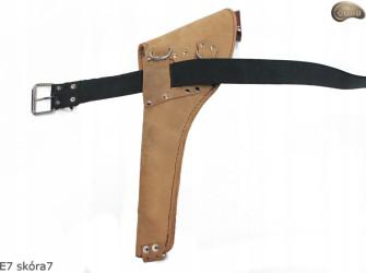 Holster case cover E7 BROWN7 revolver COLT Cattleman 7,5" Remington 8"