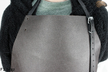 Grembiule protettivo in pelle F1 BROWN /macellaio/saldatura/cuoco/barbecue/fabbro