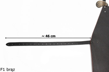 Grembiule protettivo in pelle F1 BROWN /macellaio/saldatura/cuoco/barbecue/fabbro