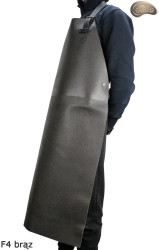 Bőr védőkötény F4 BROWN /hentes/hegesztő/szakács/barbecue/lakatos