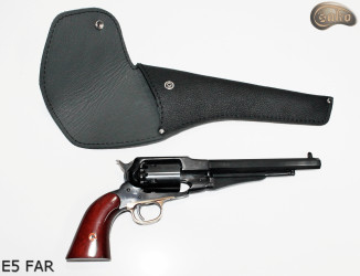 Táska tok E5 hasított bőr revolver COLT Cattleman 7,5" Remington 8"