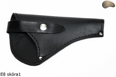 Holster case cover E8 BLACK GLOSSY revolver Remington 3" Colt Cattleman 3,5"