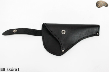 Étui holster E8 BLACK GLOSSY pour revolver Remington 3" Colt Cattleman 3,5"