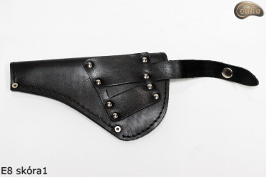 Étui holster E8 BLACK GLOSSY pour revolver Remington 3" Colt Cattleman 3,5"