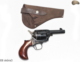 Fondina E8 BROWN3 per revolver Remington 3" Colt Cattleman 3,5"
