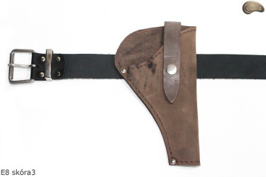 Holster case cover E8 BROWN3 revolver Remington 3" Colt Cattleman 3,5"