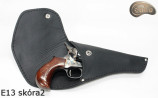 Fondina E13 BLACK MAT per revolver Remington 3" Colt Cattleman 3,5"