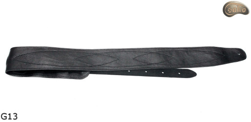 Cintura per chitarra G13 in pelle, cintura double-face per basso elettrico