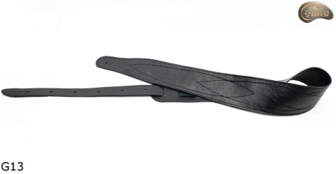 Cintura per chitarra G13 in pelle, cintura double-face per basso elettrico