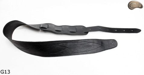 Cintura per chitarra G13 in pelle, cintura double-face per basso elettrico