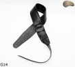 Sangle pour guitare G14 en cuir, sangle double face pour guitare basse électrique