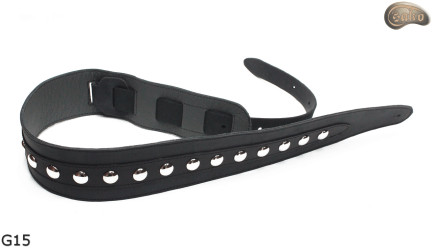 Cintura per chitarra G15 in pelle, cintura double-face per basso elettrico