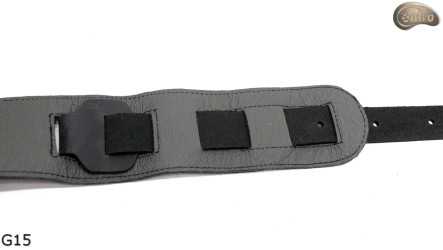 Cintura per chitarra G15 in pelle, cintura double-face per basso elettrico