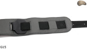 Cintura per chitarra G15 in pelle, cintura double-face per basso elettrico