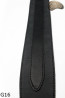 G16 guitar strap, double-sided leather strap for electric bass guitar