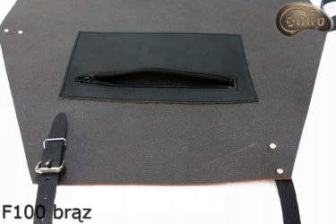 Grembiule protettivo in pelle F100 BROWN /macellaio/saldatura/cuoco/barbecue/fabbro