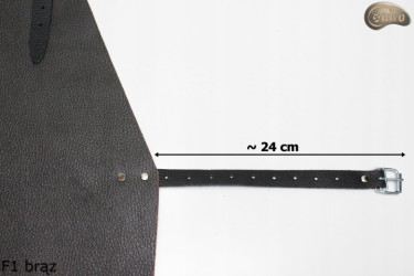 Grembiule protettivo in pelle F100 BROWN /macellaio/saldatura/cuoco/barbecue/fabbro
