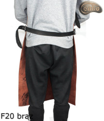 Grembiule protettivo in pelle F20 BROWN /macellaio/saldatura/cuoco/barbecue/fabbro