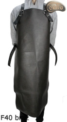 Grembiule protettivo in pelle F40 brown senza pressione macellaio/saldatura/cuoco/barbecue/fabbro