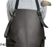 Leather protective apron F40 brown pressure-free butcher/welding/chef/barbecue/locksmith