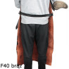 Grembiule protettivo in pelle F40 brown senza pressione macellaio/saldatura/cuoco/barbecue/fabbro