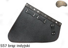 LEATHER SADDLEBAG S57 RETRO VINTAGE  H-D SPORTSTER
